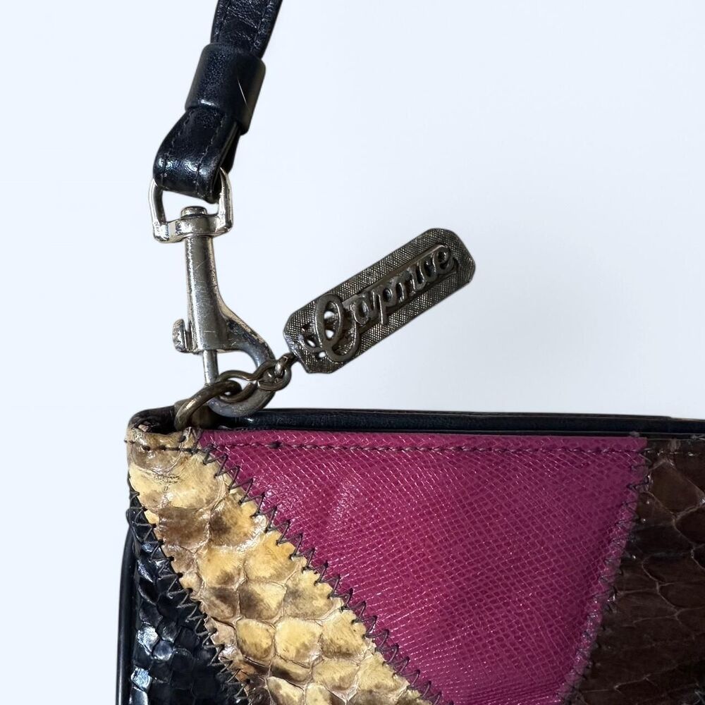 Vintage Original By Caprice - Patchwork Leather P… - image 2